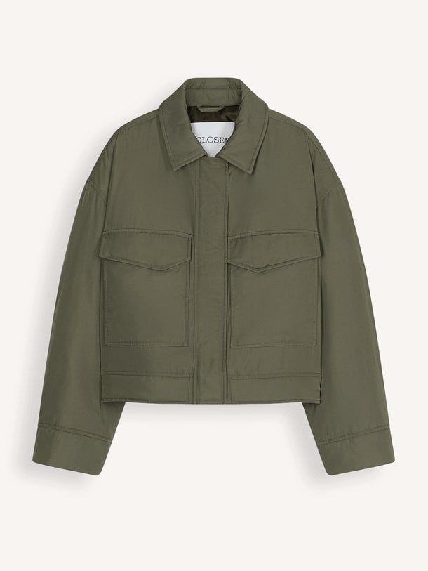 Geweven bomber jack