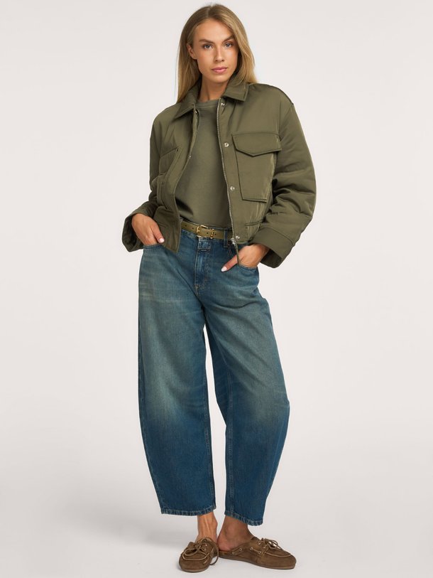 Geweven bomber jack