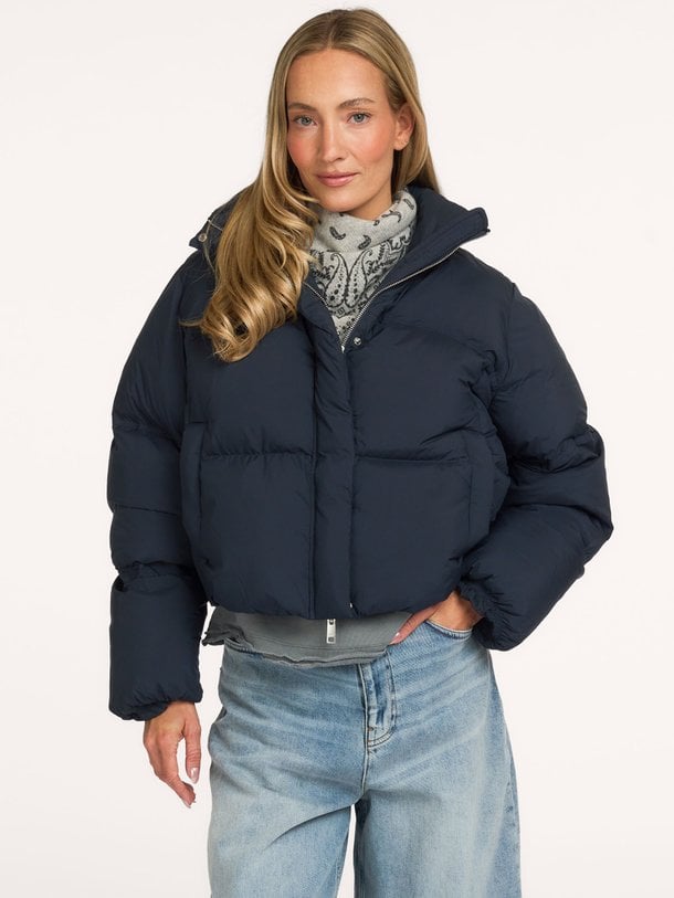 SAFERN PUFFER JACKET 16159 Safern, geweven gewatteerde jas
