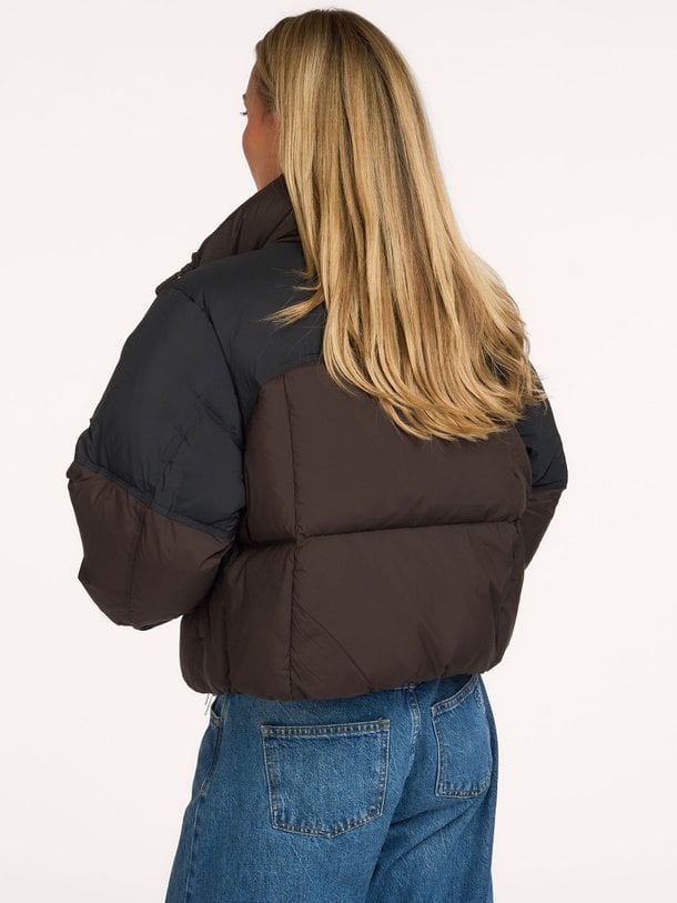 SAFERN PUFFER JACKET 16159 Safern, geweven gewatteerde jas