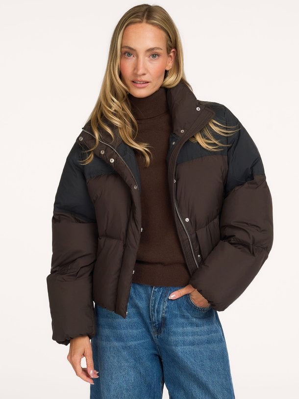 SAFERN PUFFER JACKET 16159 Safern, geweven gewatteerde jas