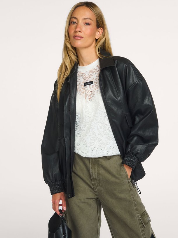 Rizz PU Jacket Rizz, leatherlook jack