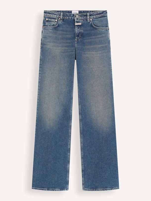 Gillan, low waist wide leg jeans