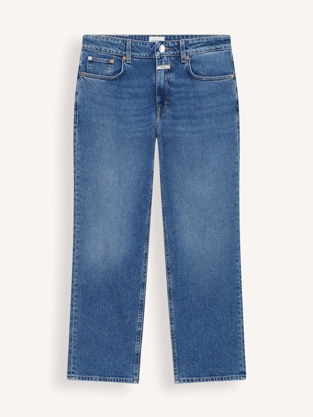 Milo, mid waist tapered fit jeans