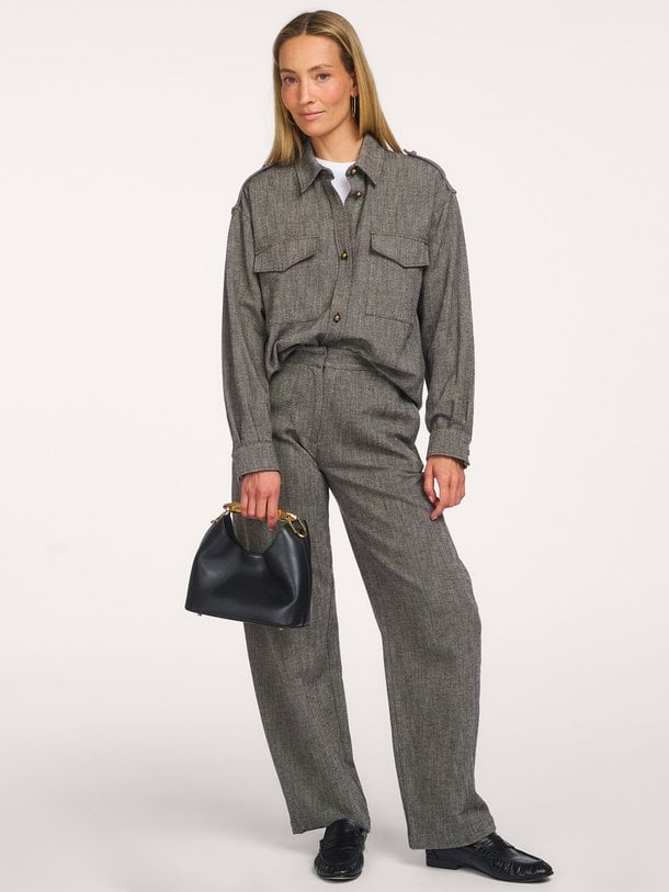 FERDILO Ferdilo, katoenmix gemêleerde blouse