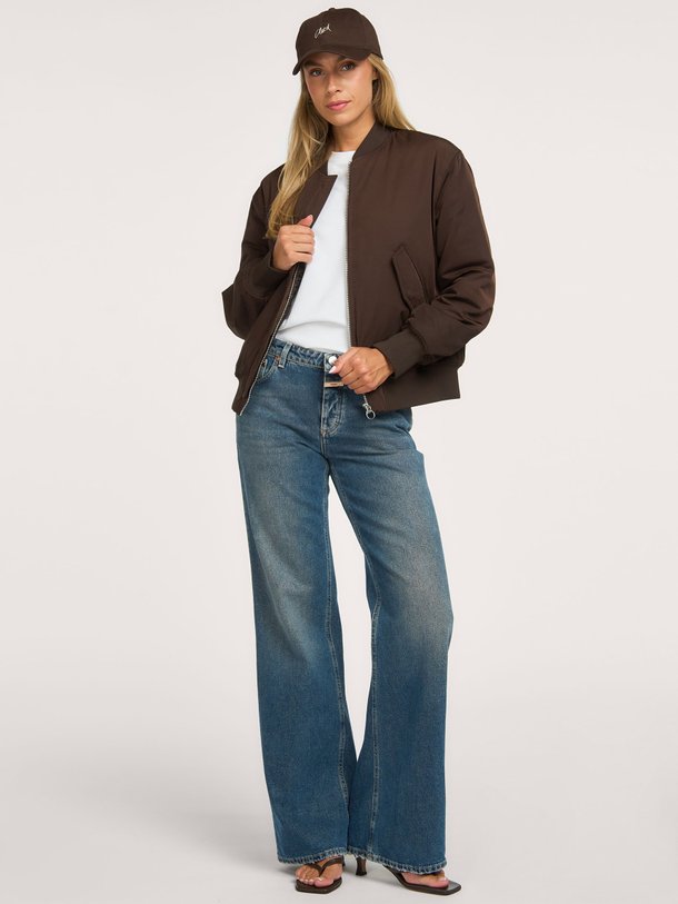 Geweven bomber jack