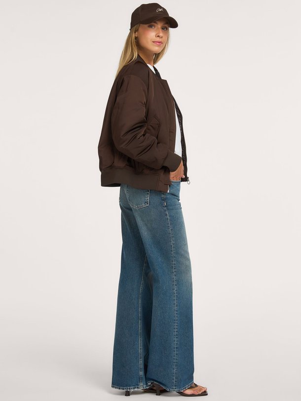 Geweven bomber jack