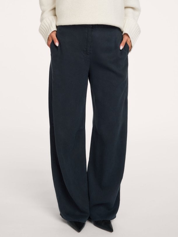 Saroko, lyocell barrel broek