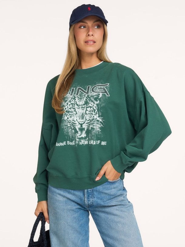 Miles, katoenen sweater met print