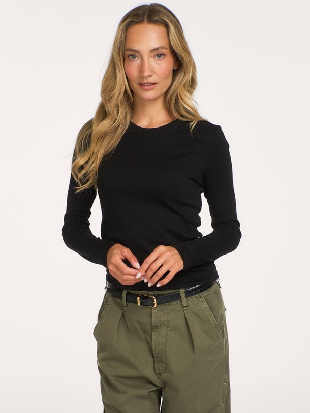 Crewneck longsleeve Katoenmix longsleeve