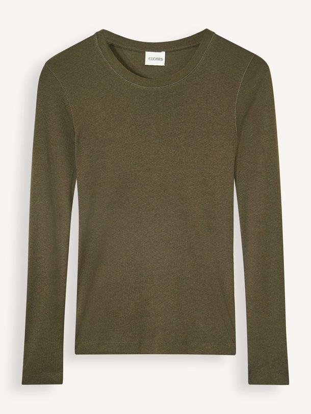 Crewneck longsleeve Katoenmix longsleeve