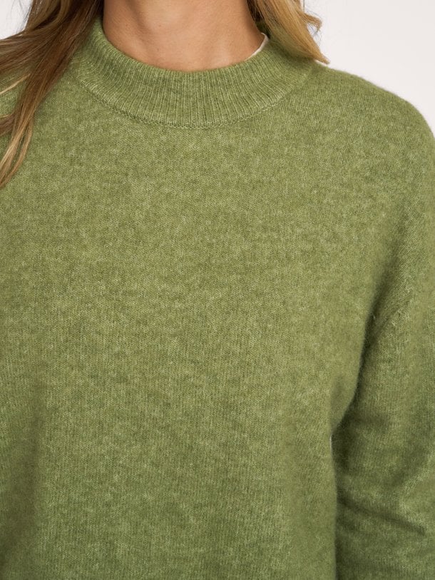 ANOUR O-N 7355 Anour, alpaca/wolmix trui