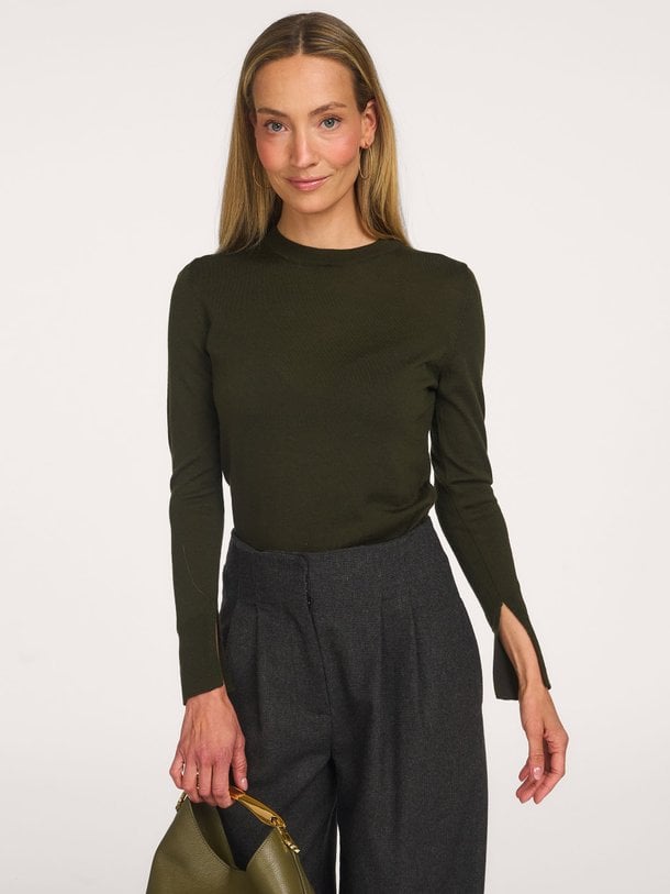 TESHIMA Teshima, wollen longsleeve