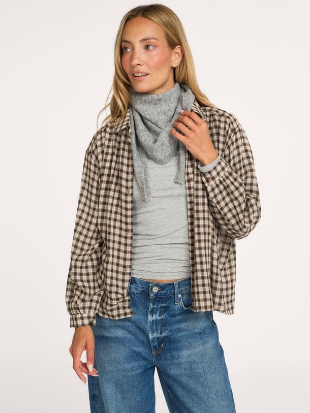 SANOR TRIANGLE SCARF 7355 Sanor, alpacamix sjaal
