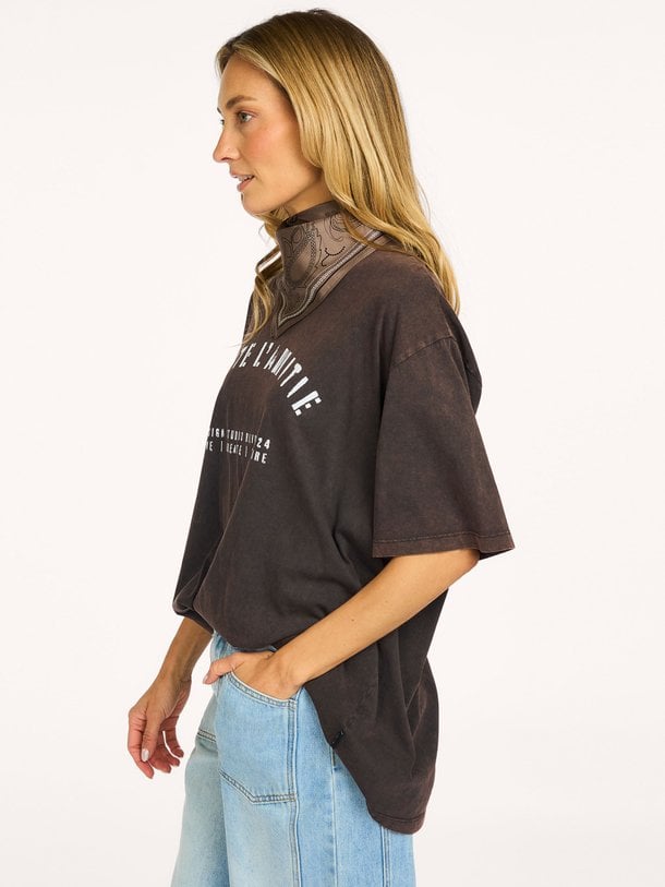 Noma Acid Curve Studio Tee Katoenen T-shirt met logo
