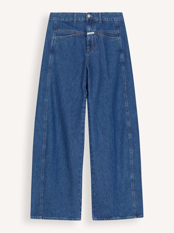 TORI-X Tori, mid waist barrel fit jeans