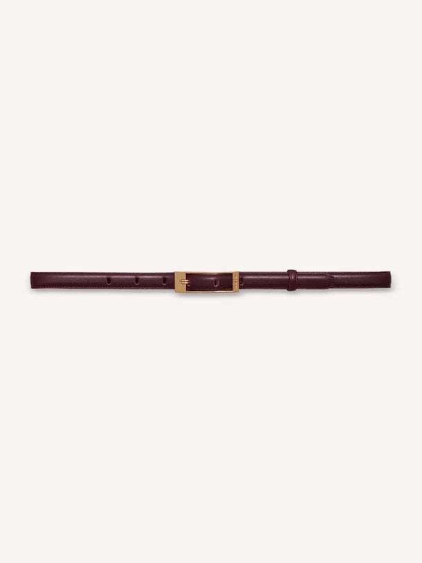 ELLY BELT SMOOTH LEATHER Elly, lederen riem