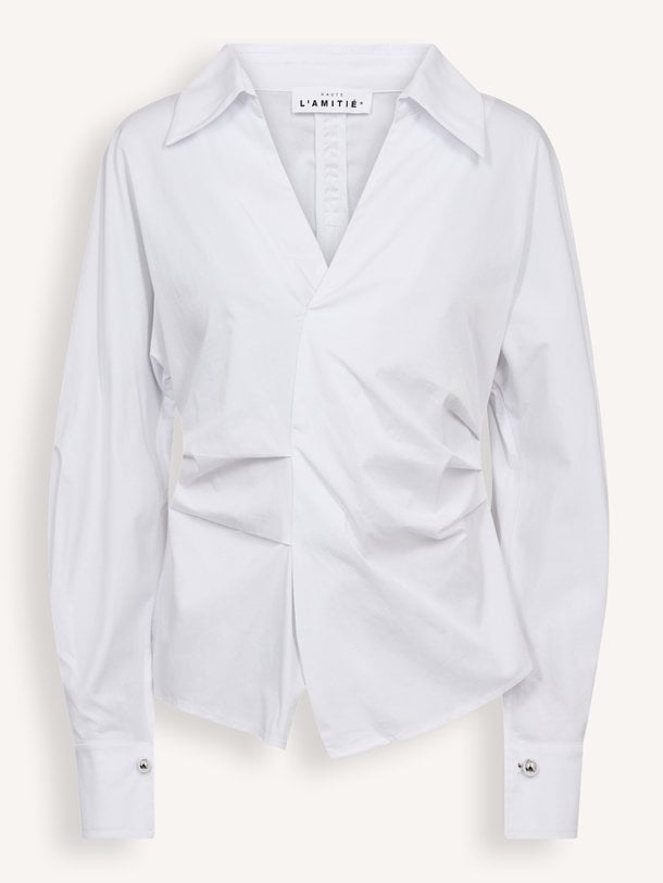 Bell Zip Ball Shirt Katoenmix top