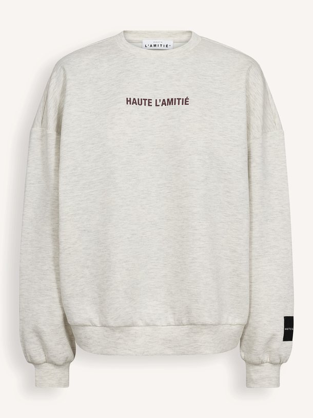 Back Print Studio Sweat Katoenmix sweater met print