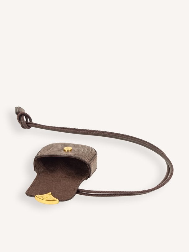 LUZI NANO E Luzi Nano, lederen AirPod-hoesje