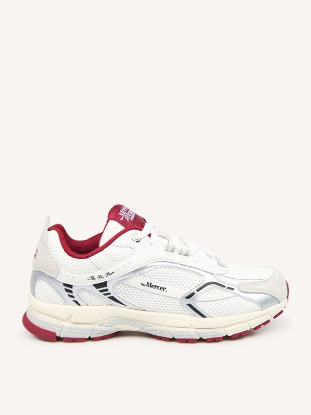 The Re-Run White Silver The Re-Run, mesh sneakers
