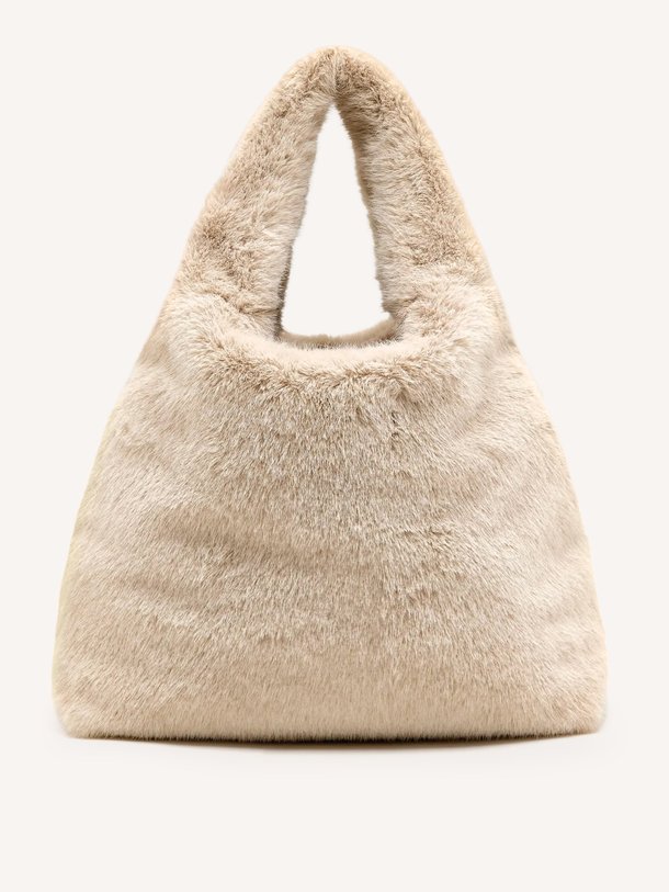 HELGA F2632 Hega, faux fur crossbody tas