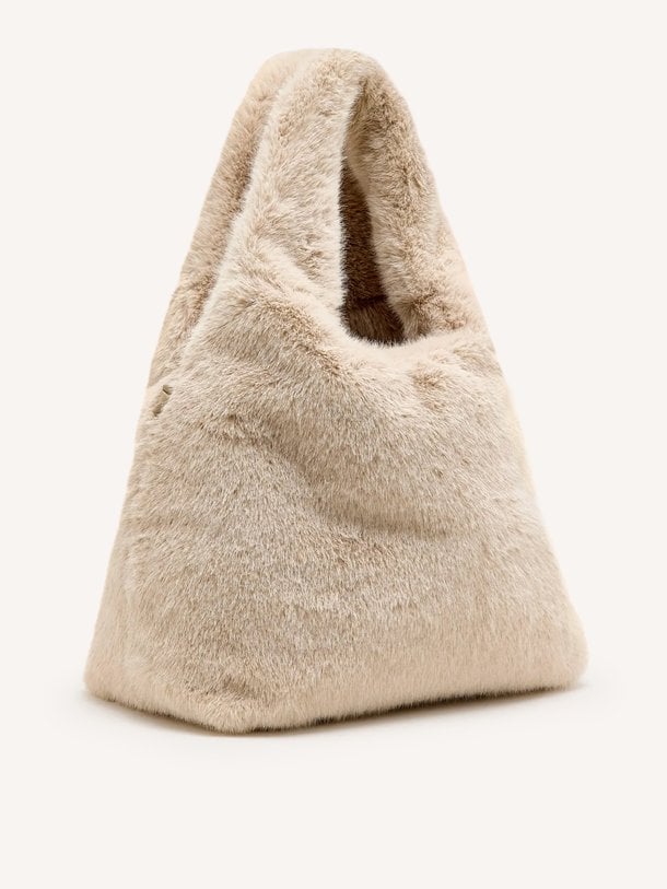HELGA F2632 Hega, faux fur crossbody tas