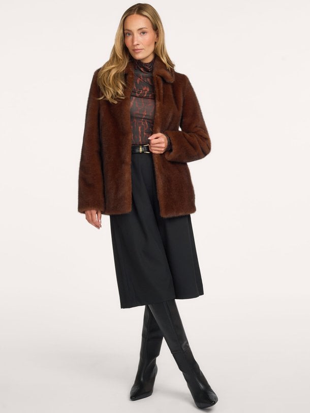Henson, fake fur jas