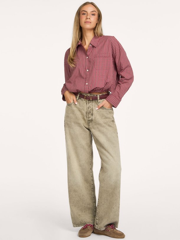 66/PATY62 D0569 Paty, high waist wide fit jeans
