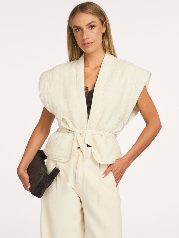emilia jacket Emilia, katoenen gilet