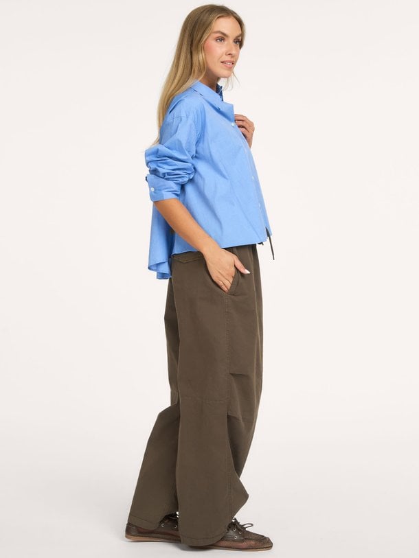 JAVA P1902 Java, katoenen blouse met logo