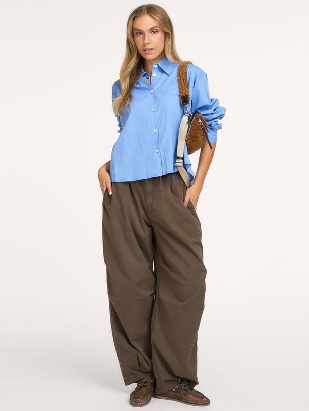 JAVA P1902 Java, katoenen blouse met logo