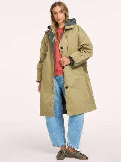 HEARTY P1915 Hearty, geweven reversible trenchcoat