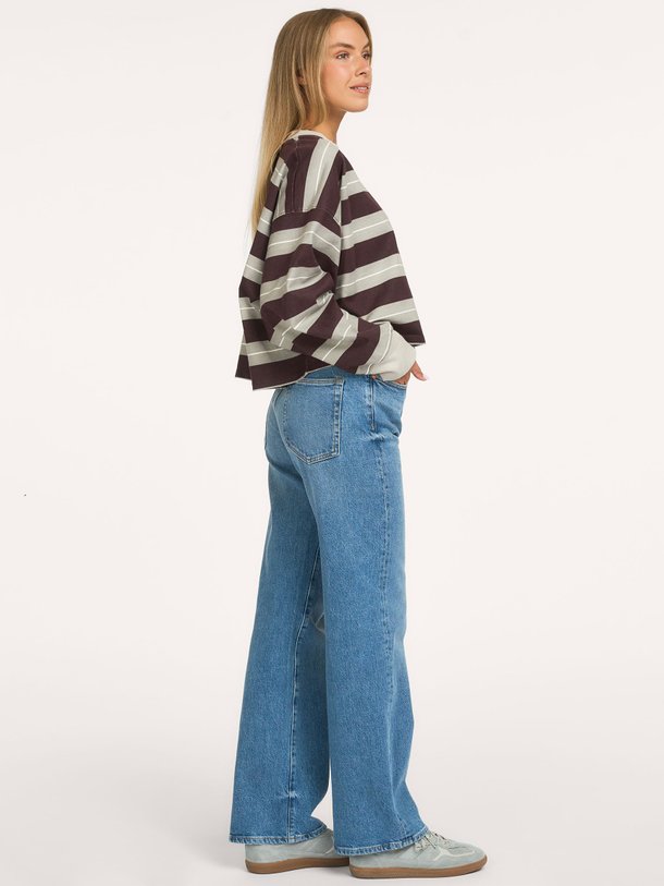 FRANTO62 T1817 Franto, katoenen gestreepte sweater