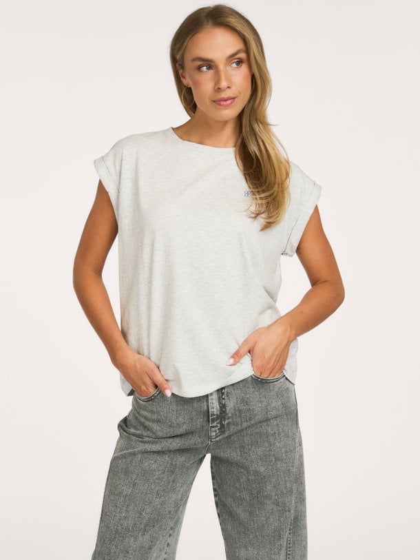 tobi clover top Tobi, organic cotton T-shirt met print