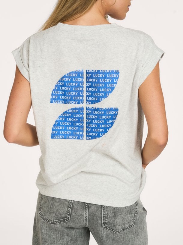 tobi clover top Tobi, organic cotton T-shirt met print