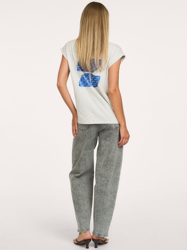 tobi clover top Tobi, organic cotton T-shirt met print