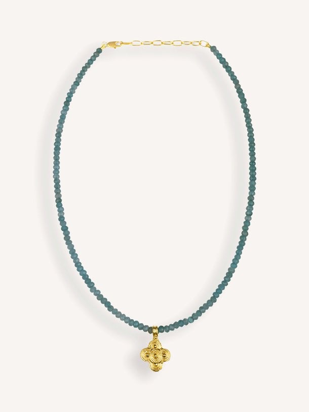jules sea necklace Jules, vergulde halsketting met hanger