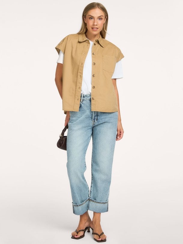 46/KURT62 D0520 Kurt, mid waist straight fit jeans