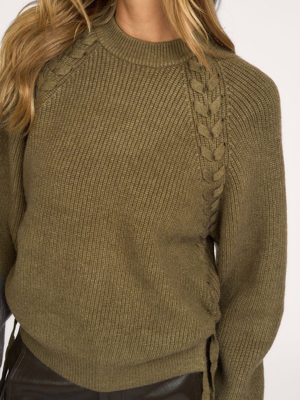 RowCC Braid String Knit Row, gebreide trui