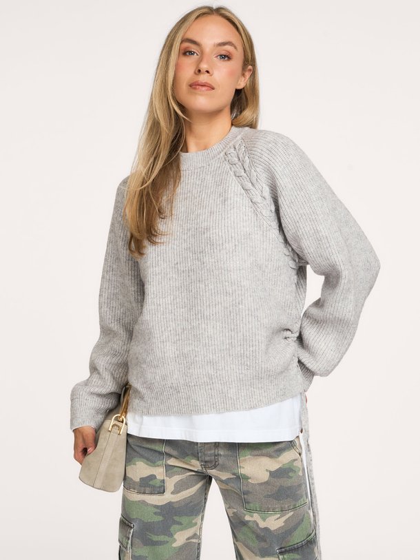RowCC Braid String Knit Row, gebreide trui