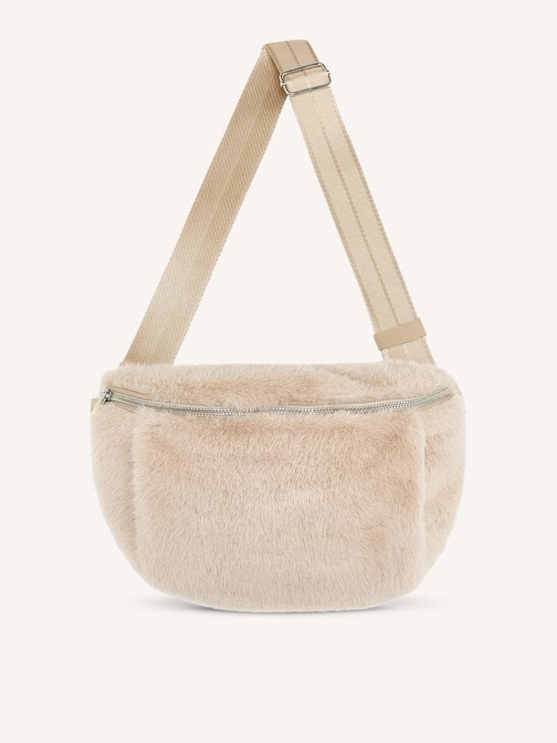 HOSWEL62 F2632 Hoswel, faux fur crossbody tas
