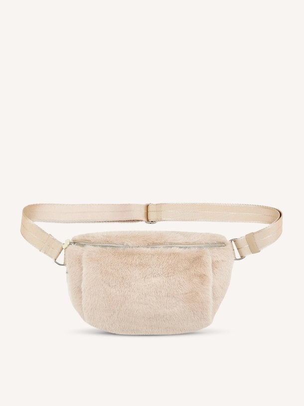 HOSWEL62 F2632 Hoswel, faux fur crossbody tas