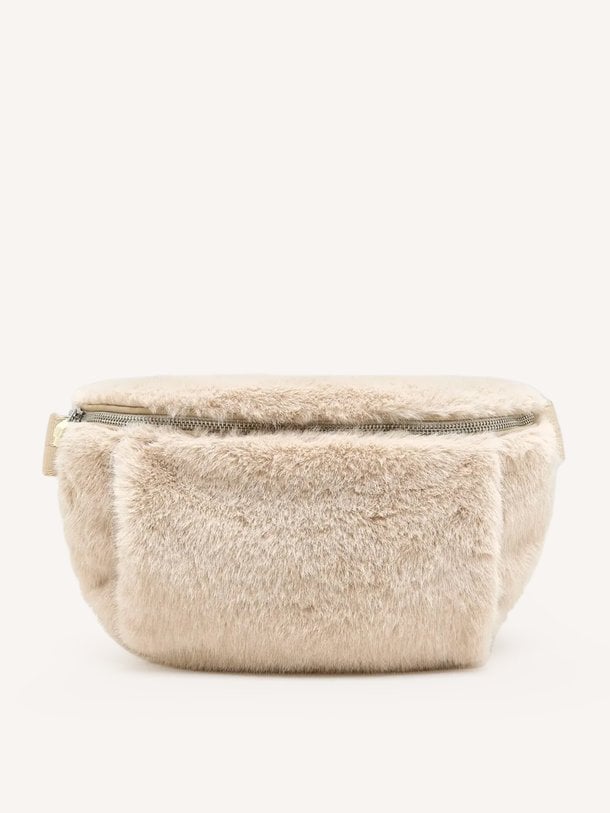 HOSWEL62 F2632 Hoswel, faux fur crossbody tas