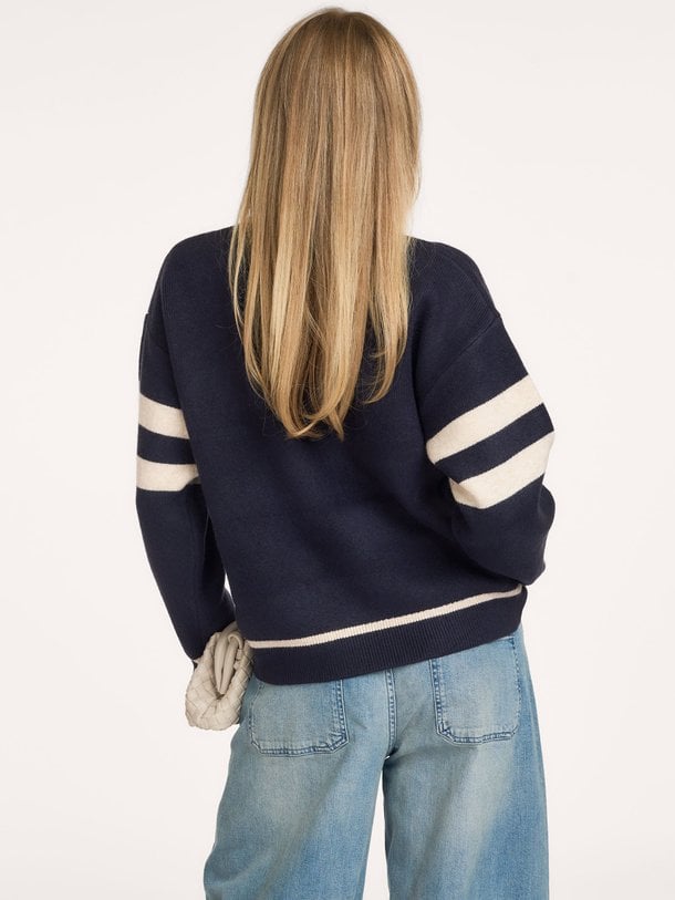 RowCC Coco Logo Knit Row, gebreide logo trui