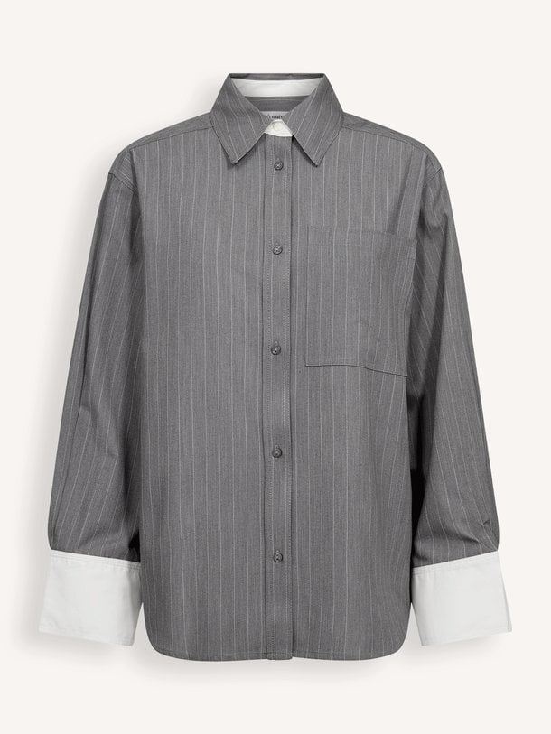 PennyCC Pin Shirt Penny, viscosemix gestreepte blouse