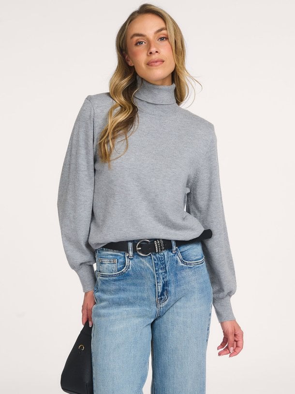 CoryCC Padded Roll-Neck Knit Cory, wolmix coltrui