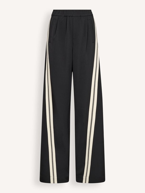 AliniCC Double Panel Pant Alini, geweven broek met bies