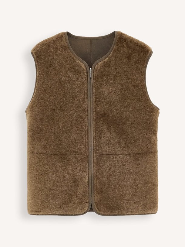 ELINOR F2638 Elinor, imitatieleren gilet