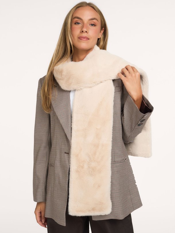 Penza, fake fur sjaal